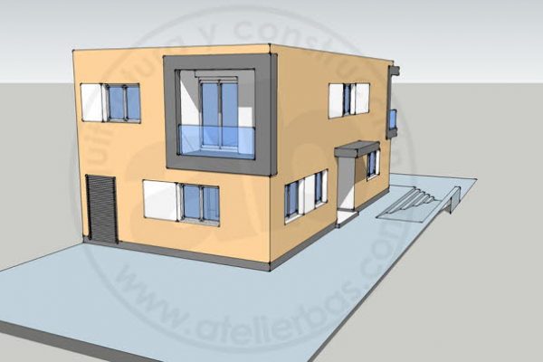 Proyecto y dirección de obra de vivienda unifamiliar adosada en Guadajara (Guadalajara)