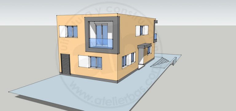 Proyecto y dirección de obra de vivienda unifamiliar adosada en Guadajara (Guadalajara)