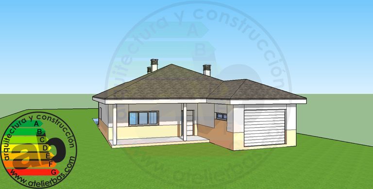 Proyecto Básico y de Ejecución + Direcciónes de obra (Arquitecto y Arqt. Técnico) + Coordinación de Seg. y salud de vivienda unifamiliar aislada con piscina y barbacoa en Marugán (Segovia)     -EN EJECUCIÓN-