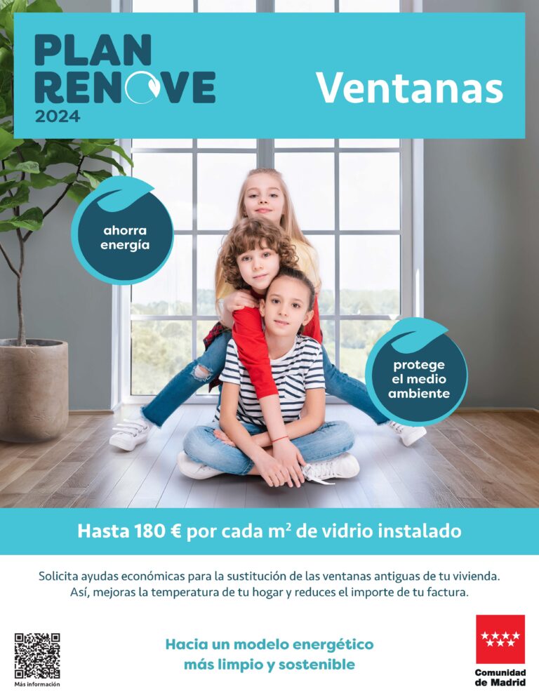 PLAN RENOVE VENTANAS COMUNIDAD DE MADRID